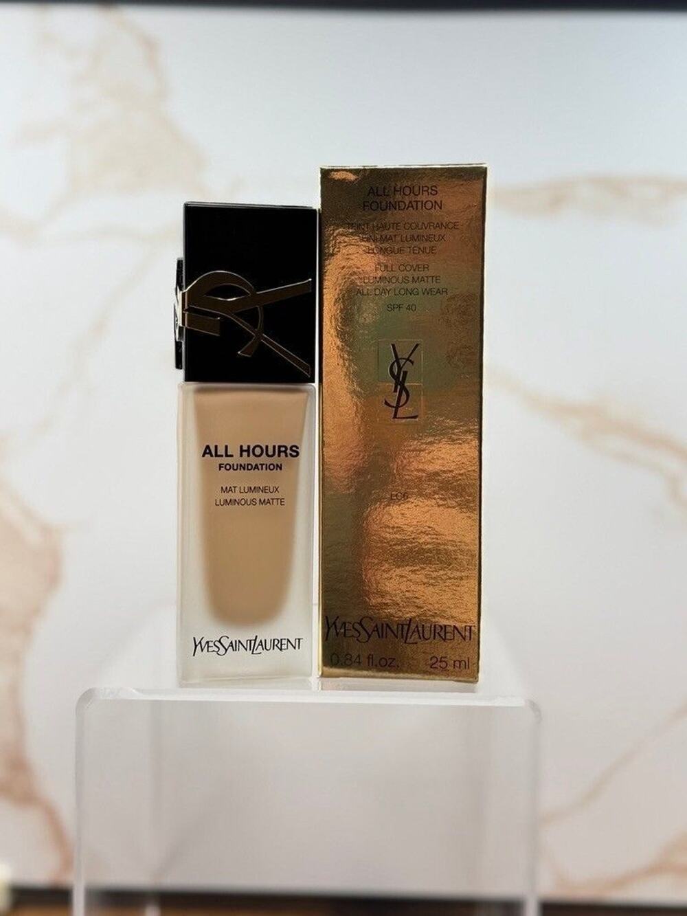 Yves Saint Laurent All Hours Foundation – Shade LC6 (25 mL) 💰 MSRP: $65